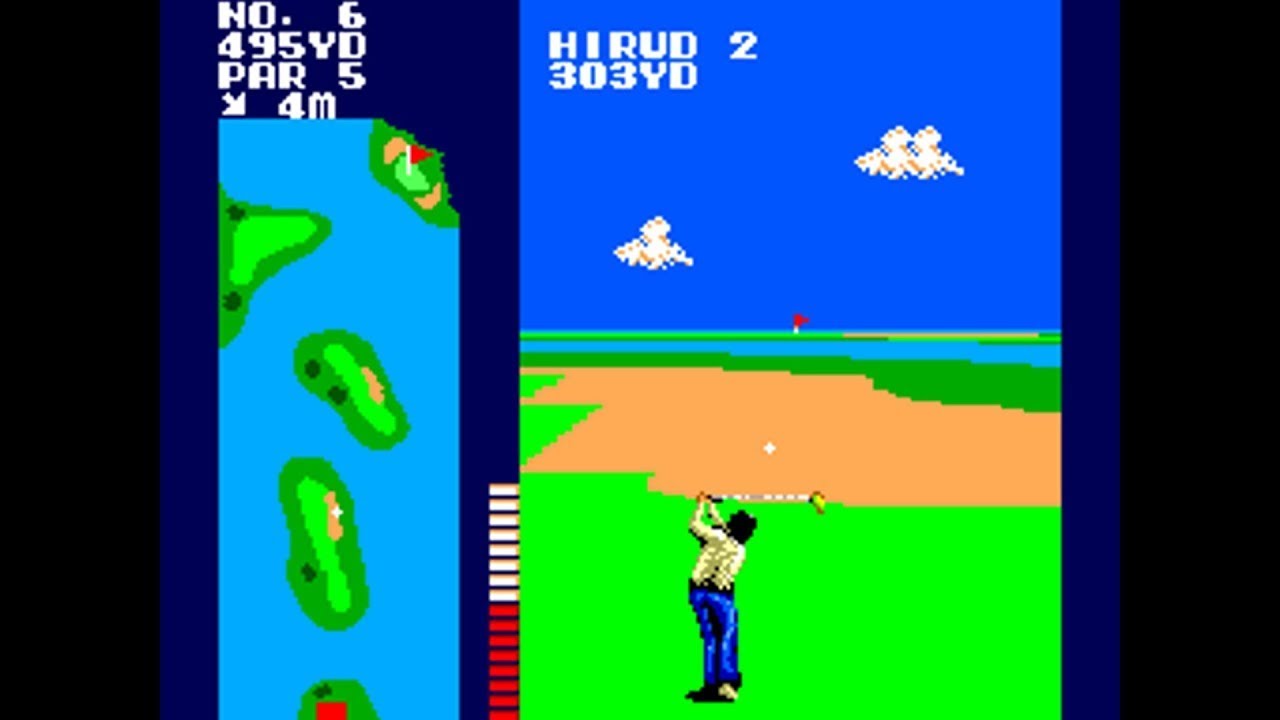 Sega Master System Longplay - Great Golf (1987) Sega - YouTube