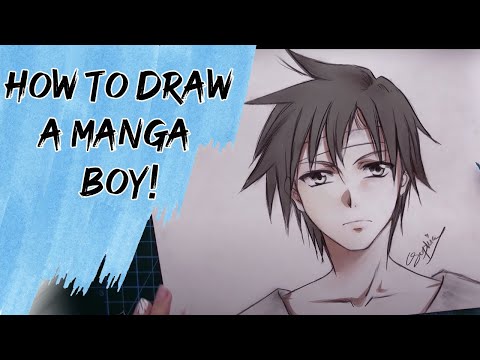 How To Draw A Manga Male Head Youtube