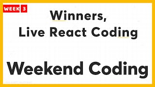 Information Weekend Coding - Live 3 (Learn E-commerce Project) - ReactJS, React Tutorial, Coding in Telugu News