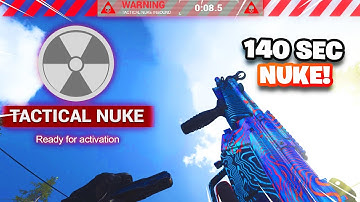 INSANE 140 SEC NUKE W/ GOD LIKE MP5 CLASS SETUP IN MODERN WARFARE!