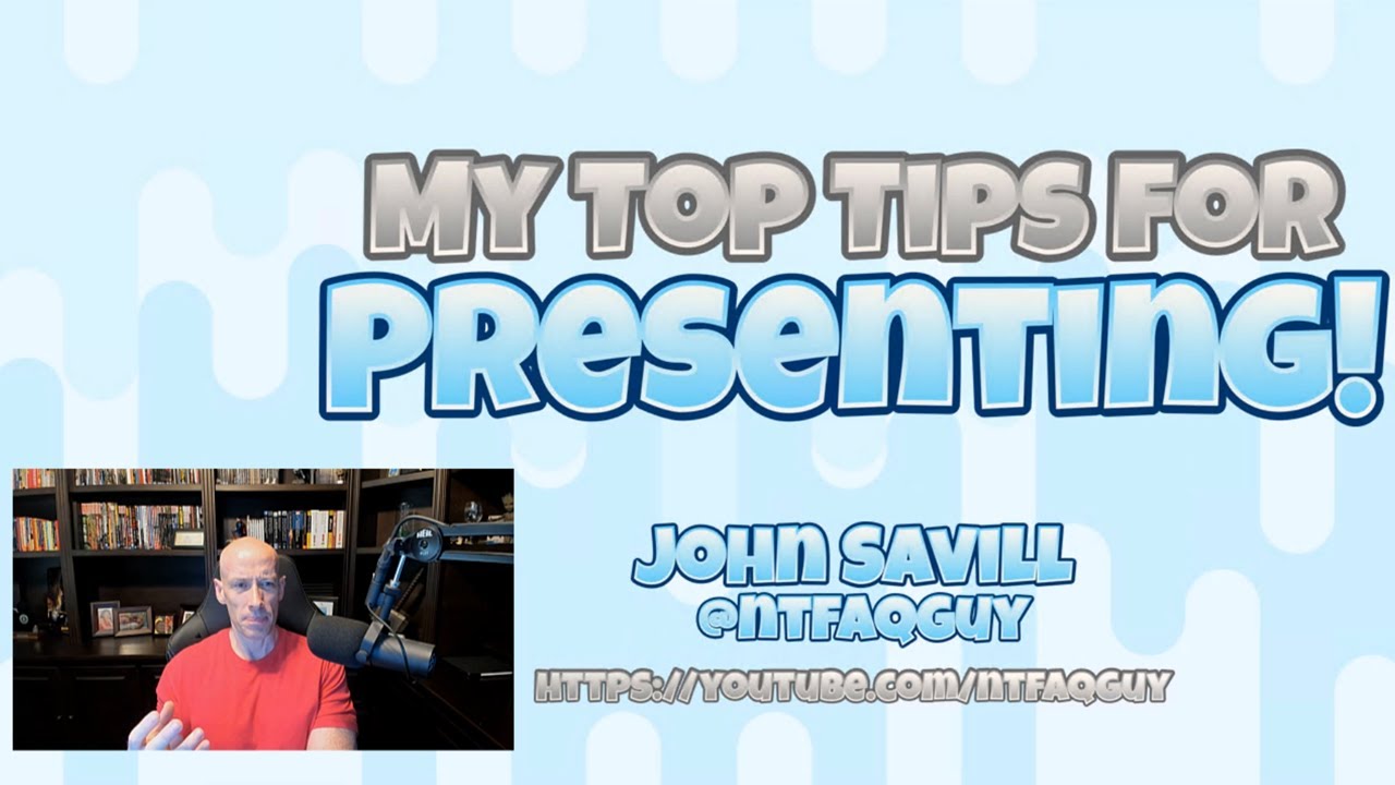 Virtual Mentoring - Top Tips on Presenting - YouTube