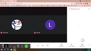 Sending a Private Message in Google Meet