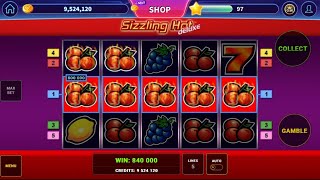 Sizzling Hot Deluxe - Mega Win - Level Up