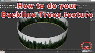 Learn to use and create the Backline Trees texture | 3dsMax