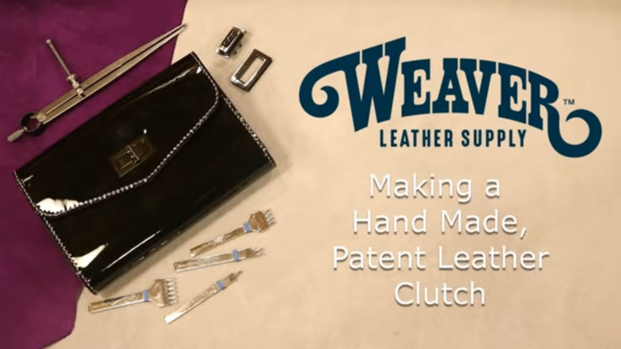 How to Make a Patent Leather Clutch 