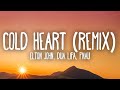 Capture de la vidéo Elton John & Dua Lipa - Cold Heart (Pnau Remix)