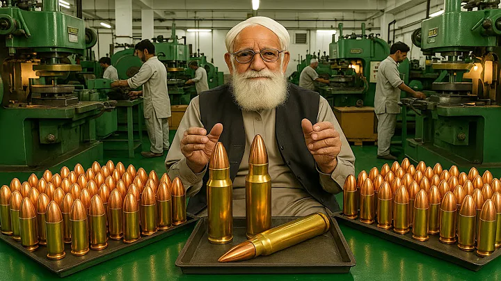Process of Making High-quality 9mm Ammo Bullets | Mass Protection Process in Local Factory