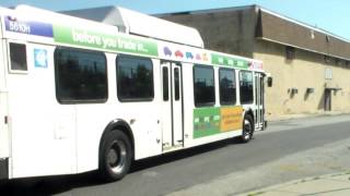 SEPTA BUS: HYBRID NEW FLYER DE40LF 5610H ON ROUTE: 37