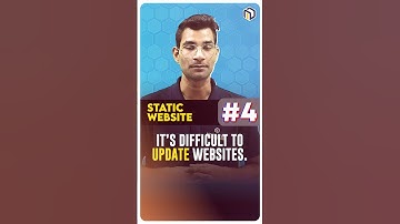 Difference between Static Website and Dynamic Website || #webdevelopment #dynamic #static
