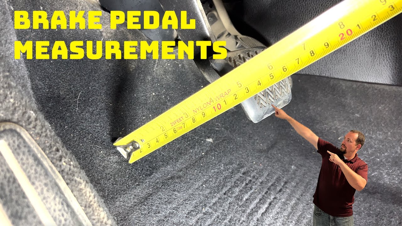 brake pedal travel test