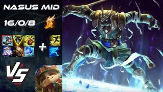 MID Nasus vs Teemo - EU Grandmaster Patch 26.8