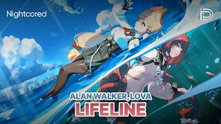 「Nightcore」→ Alan Walker, Lova - Lifeline