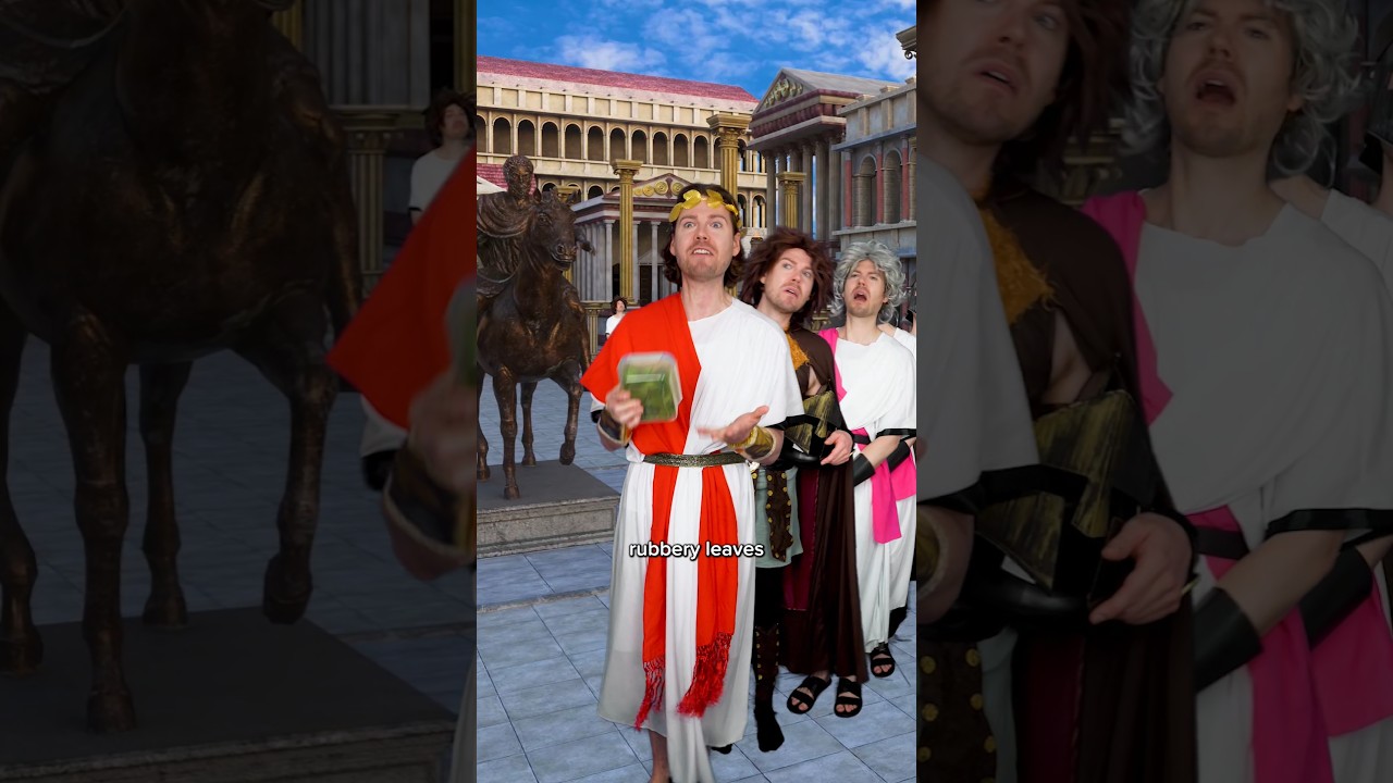 Caesar Doesn't Like His Salad 🥗 #comedy #history #shorts