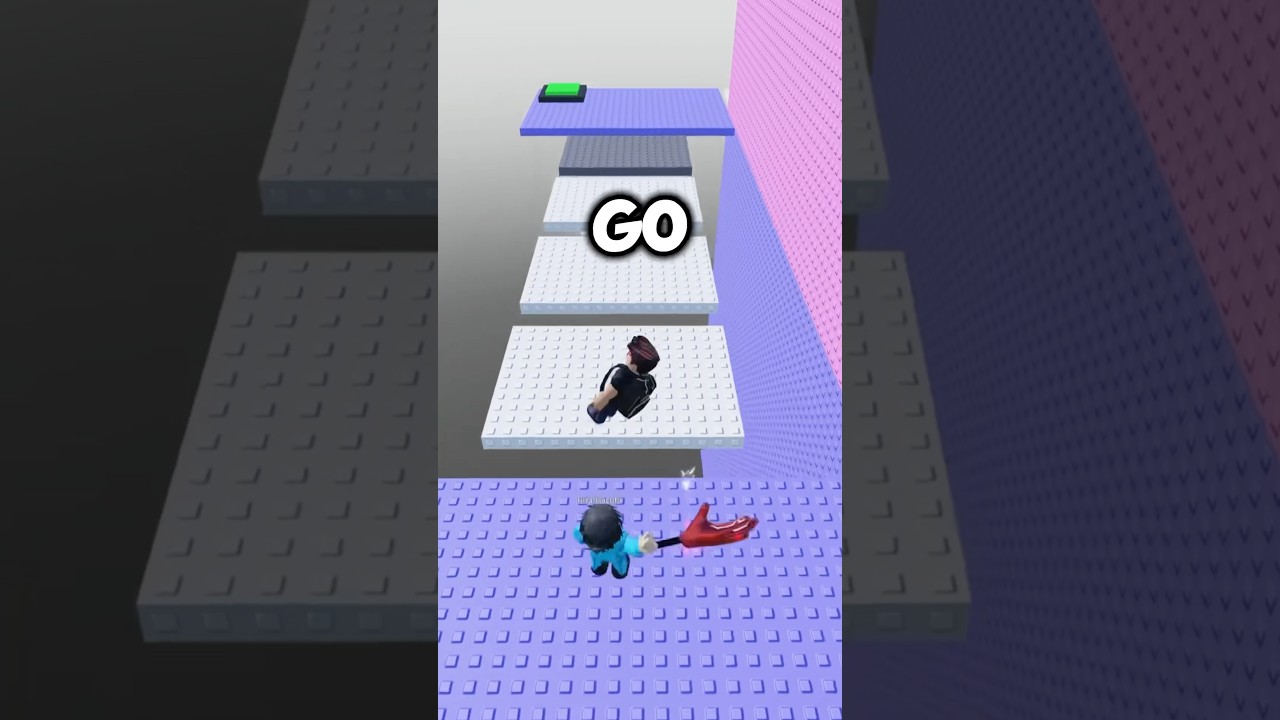 roblox, but if i touch gray the game switches 😂 