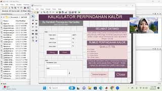 GUI MATLAB - Program Perpindahan Kalor (grafik, kalor jenis, massa) by Kamilah Pascayuna Nurmalika screenshot 3