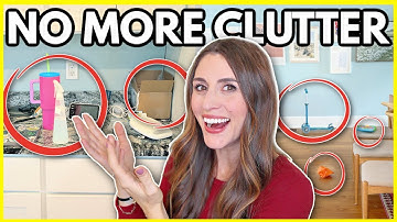 LIFE-CHANGING WAYS TO REMOVE VISUAL CLUTTER (even with kids!!)