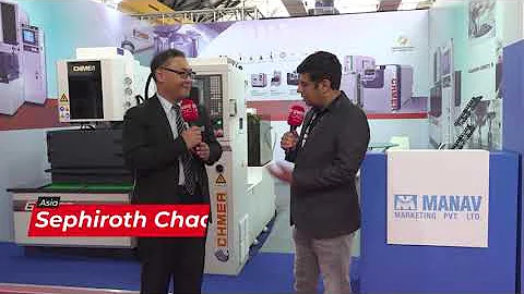 2023 HIMTEX 印度海得拉巴工具机工程自动化展览会MTD CNC采访【CHMER 庆鸿机电】HIMTEX India International Machine Tool Exhibition - 天天要闻