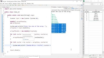 Java 18: Let the user decide the size of the 1-dimensional (1D) array.