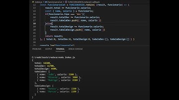 Javascript Array.reduce, explicando como o reduce de um array funciona e sua importância