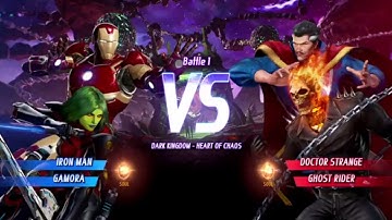 MARVEL VS. CAPCOM: INFINITE Ironman,Gamora Gameplay In Arcade Mode