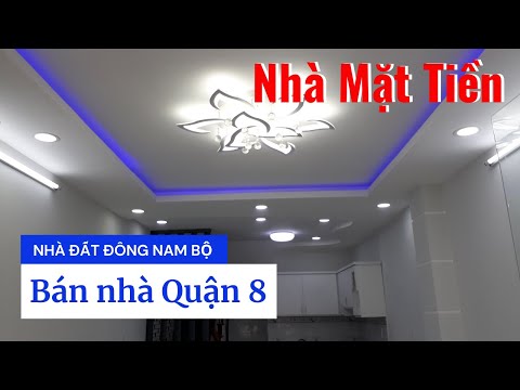 Video nhà bán Quận 8, Mặt tiền đường Hưng Phú P9 Q8. Nhà đẹp 3 lầu, tiện kinh doanh