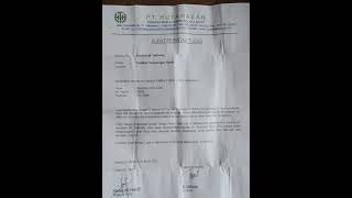 surat pengosongan rumah secata paksa