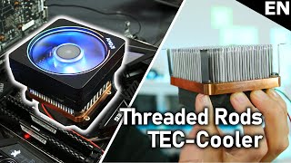 Threaded Rods to cool a RYZEN 3800X sub ambient? Swiftech MXC4000-T