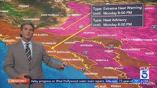 Warmest day of extended heatwave expected Thursday