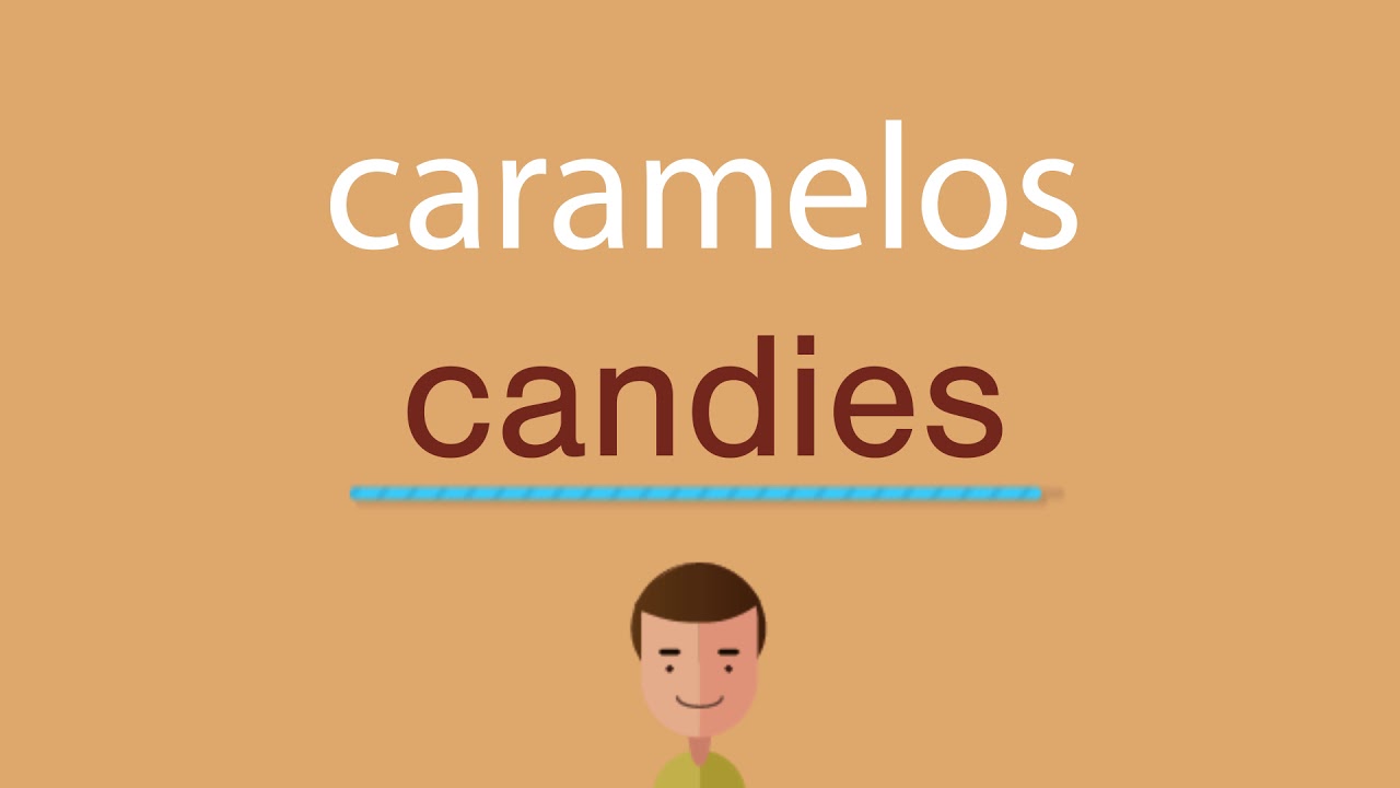 Cómo se dice caramelos en inglés - YouTube