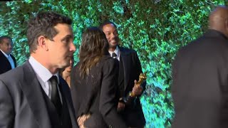 Will Smith all smiles Vanity Fair post-Oscar party