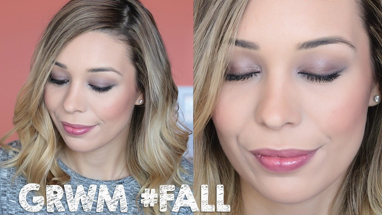 Arréglate conmigo | GRWM | Ondas con Plancha & Maquillaje Otoño