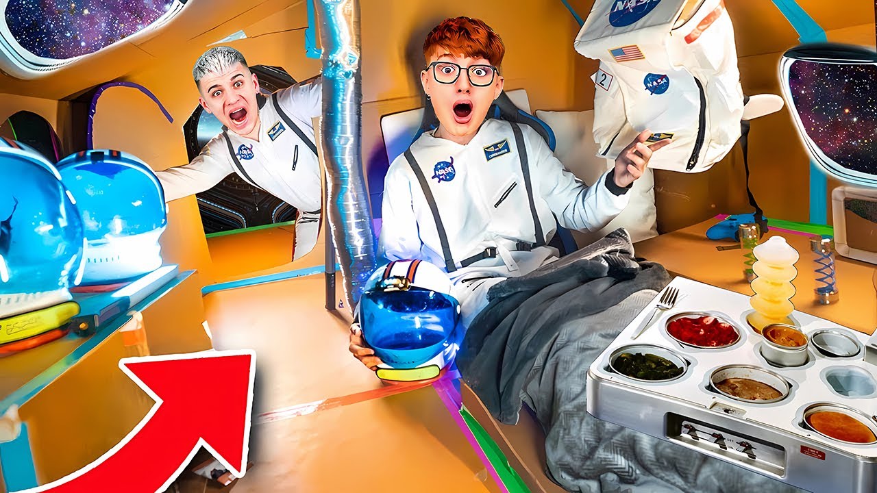 24 ΩΡΕΣ ΣΕ ΧΑΡΤΙΝΟ ΔΙΑΣΤΗΜΟΠΛΟΙΟ! * Σωσαμε την ΓΗ*