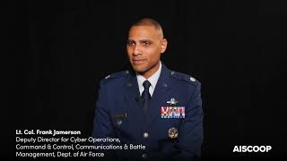 Lt. Col. Frank Jamerson on how AI speeds up Air Force threat detection and decision-making