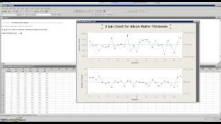 ST314 Xbar and R control chart