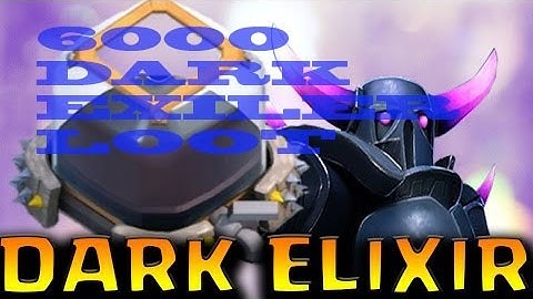 OMG Insane 6K+ DARK ELIXIR! | MILLIONS of Loot Raid CLASH OF CLANS