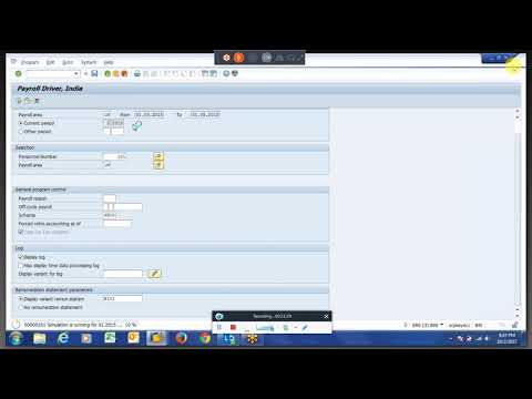 SAP HCM PCR and Schema Payroll PCR 22