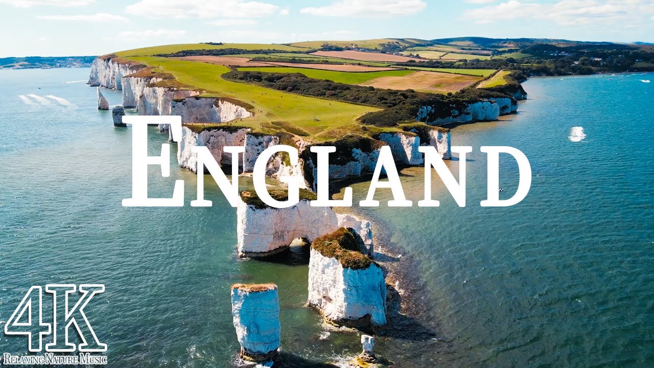 England in 4k ULTRA HD - Stunning Footage England | Scenic Relaxation Film with Calming Music