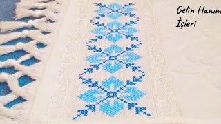Etami̇n Havlu Etni̇k Desen İşleme Yeni̇ Başlayanlar İçi̇n Nasil Yapilir