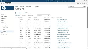Introduction to SharePoint 2013 Lists - EPC Group