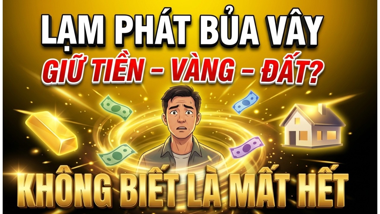 Giữ Tiền, Vàng Hay Bất Động Sản Trong Thời Lạm Phát?