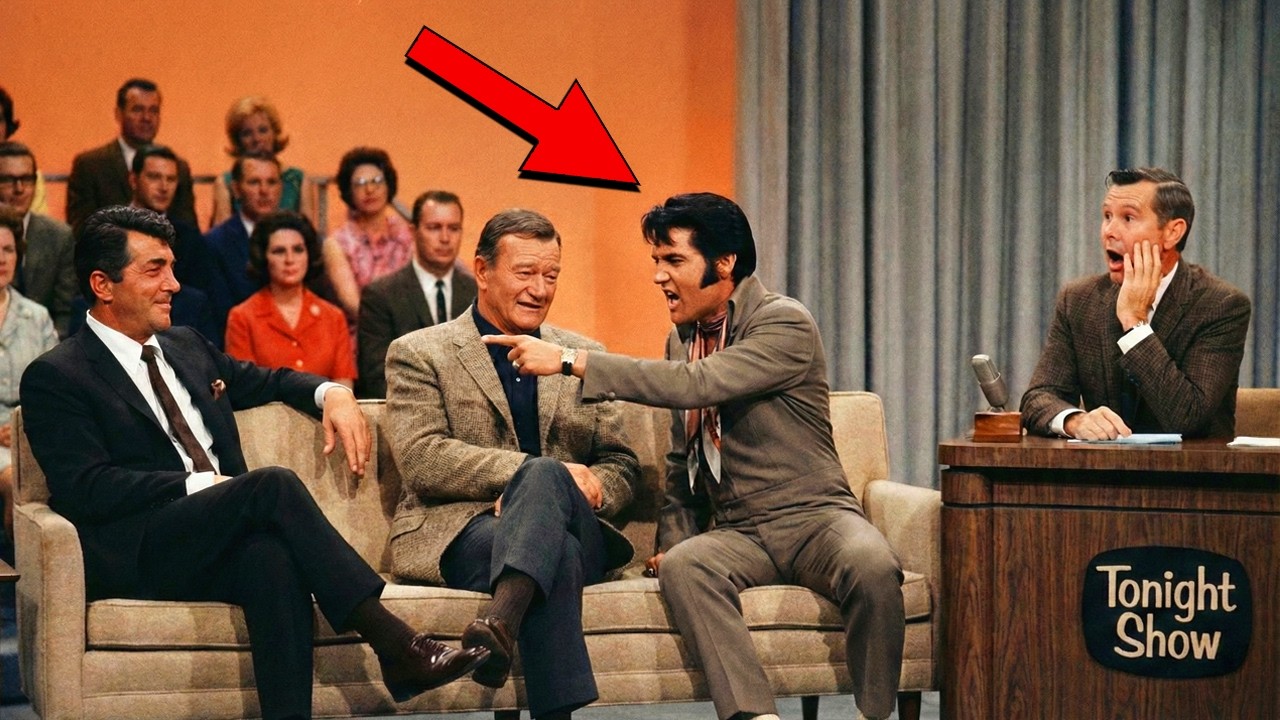 Elvis Presley Tried to Humiliate Dean Martin on Live TV—Dean's Response Became Legendary