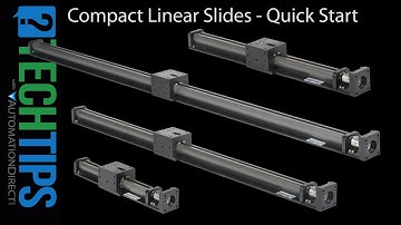 Linear Slide Compact Series Quick Start from AutomationDirect