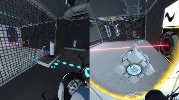 Phil Twice solution video (Portal 2 custom co-op map)