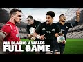 4 Tries in 15 Minutes! All Blacks v Wales Wellington 2016 | FULL GAME