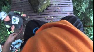 Tree Top Explorer - Abseiling down the tree