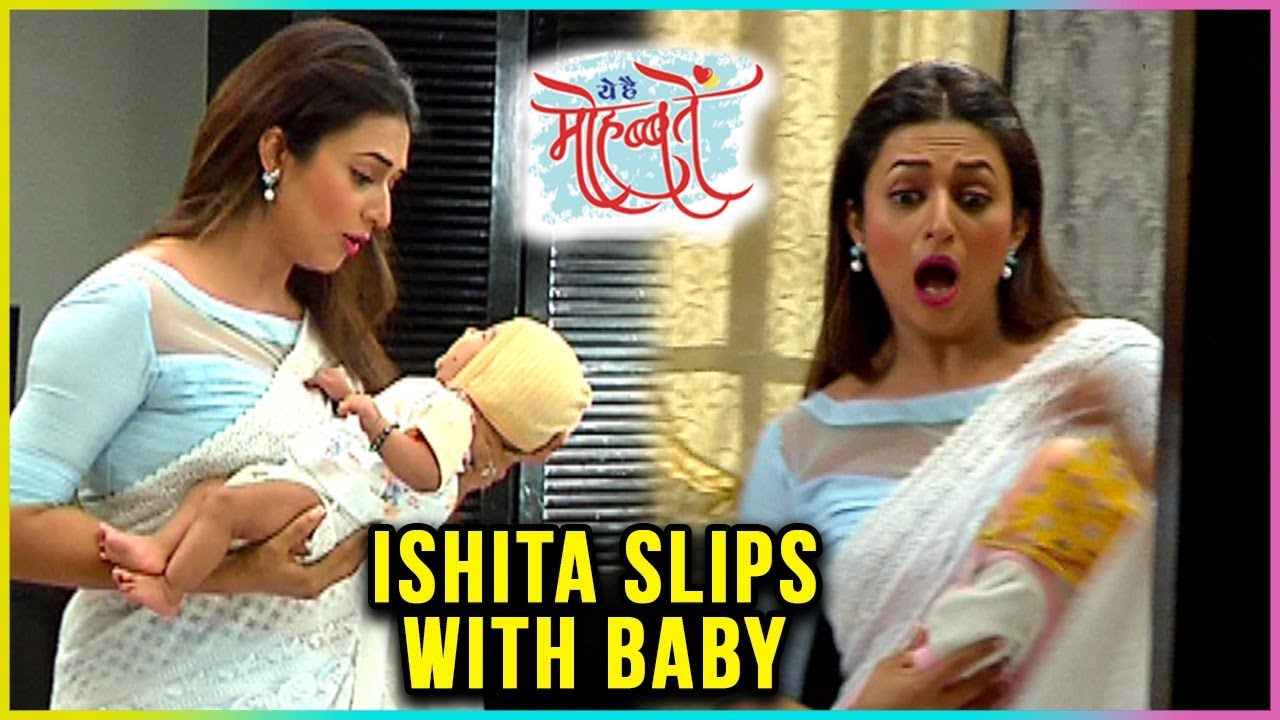 Ishita FALLS DOWN With Small Adi | Ye Hai Mohabbatein | TellyMasala