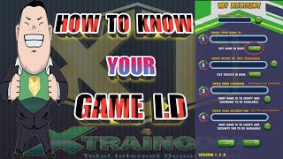 XTRAINCOM TUTORIAL:| HOW TO KNOW YOUR GAME I.D? | PLAY TO EARN🤑 screenshot 5