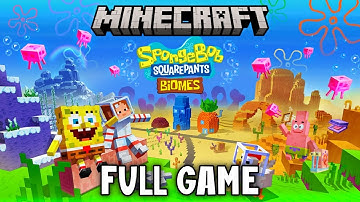 Minecraft x Spongebob Biomes DLC - Full Gameplay (Full Game)