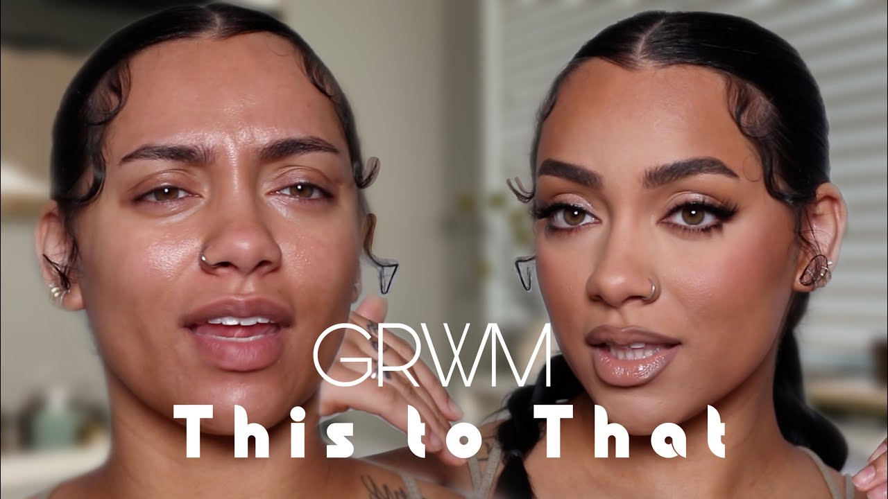 GRWM: LIFE UPDATE + BODY CONFIDENCE + BRONZY MAKEUP | MYESHA POLNETT
