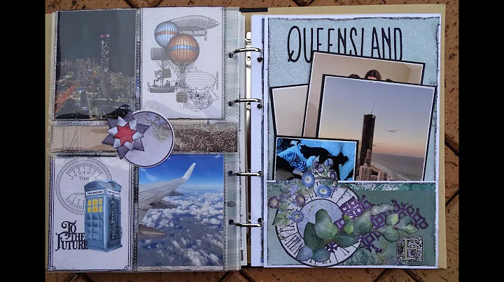 Three styles of pages for my ring bound album